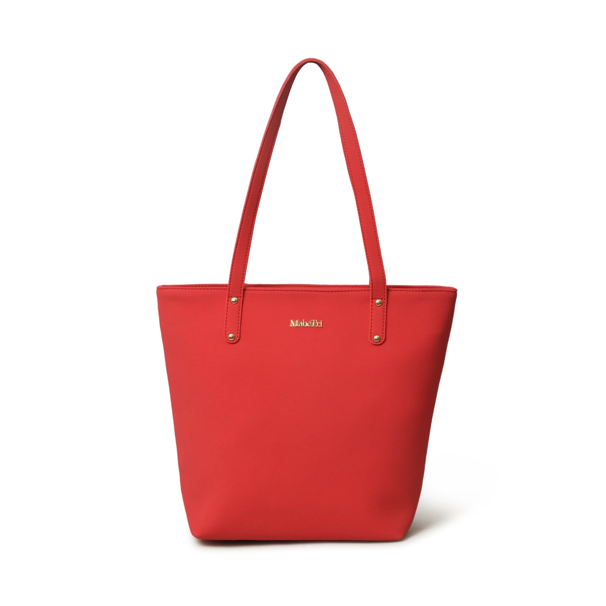 Era Vegan Leather Tote - Coral Red - Che Cose Belle
