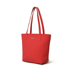 Era Vegan Leather Tote - Coral Red - Che Cose Belle