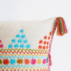 Erika Pillow - Natural/Multicolor (20x20) - Che Cose Belle