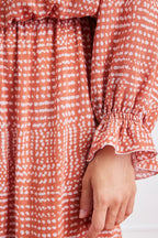 Esme Dress in Saffron Dot - Che Cose Belle