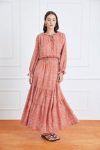 Esme Dress in Saffron Dot - Che Cose Belle