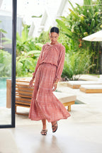 Esme Dress in Saffron Dot - Che Cose Belle
