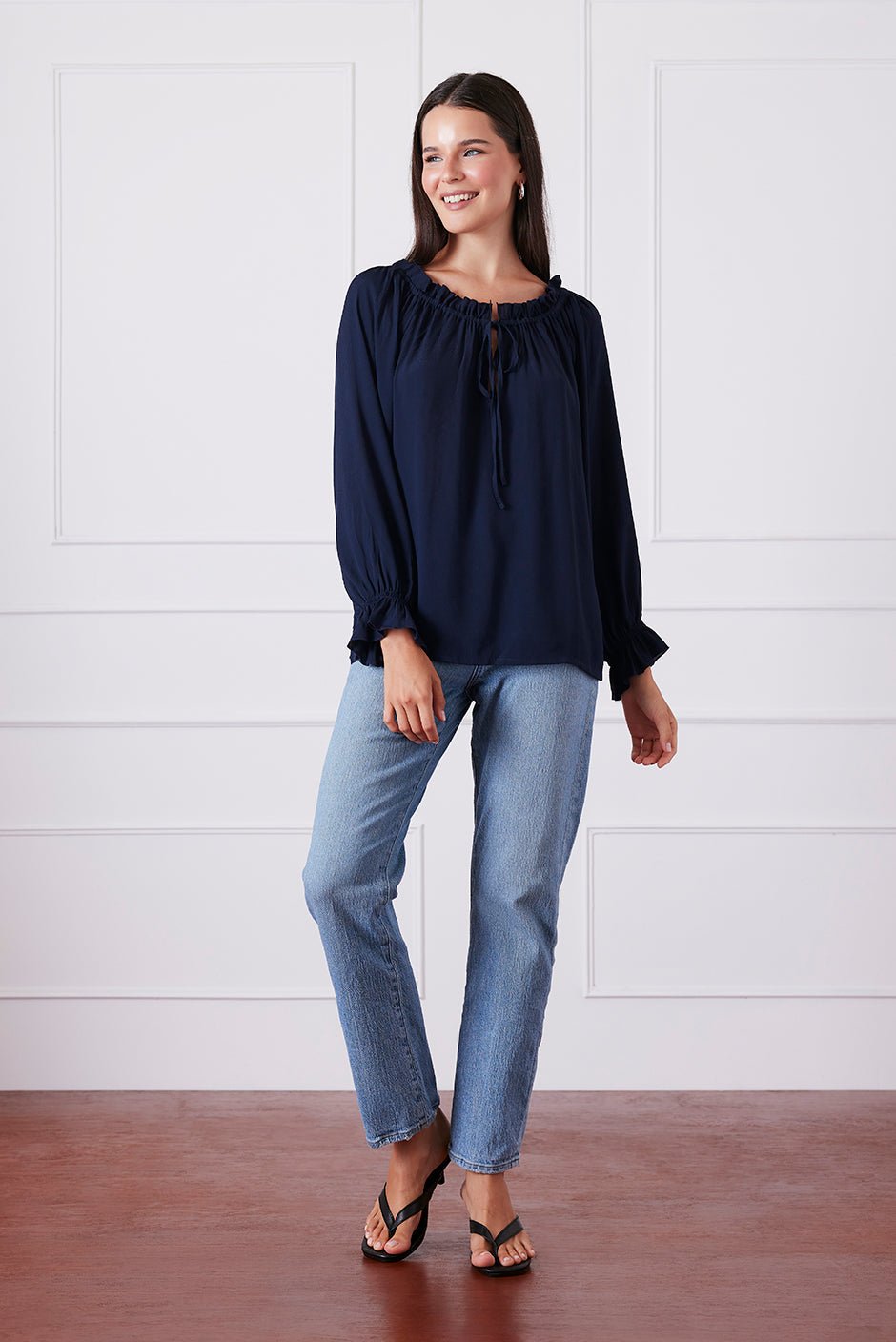 Esme Top in Navy - Che Cose Belle