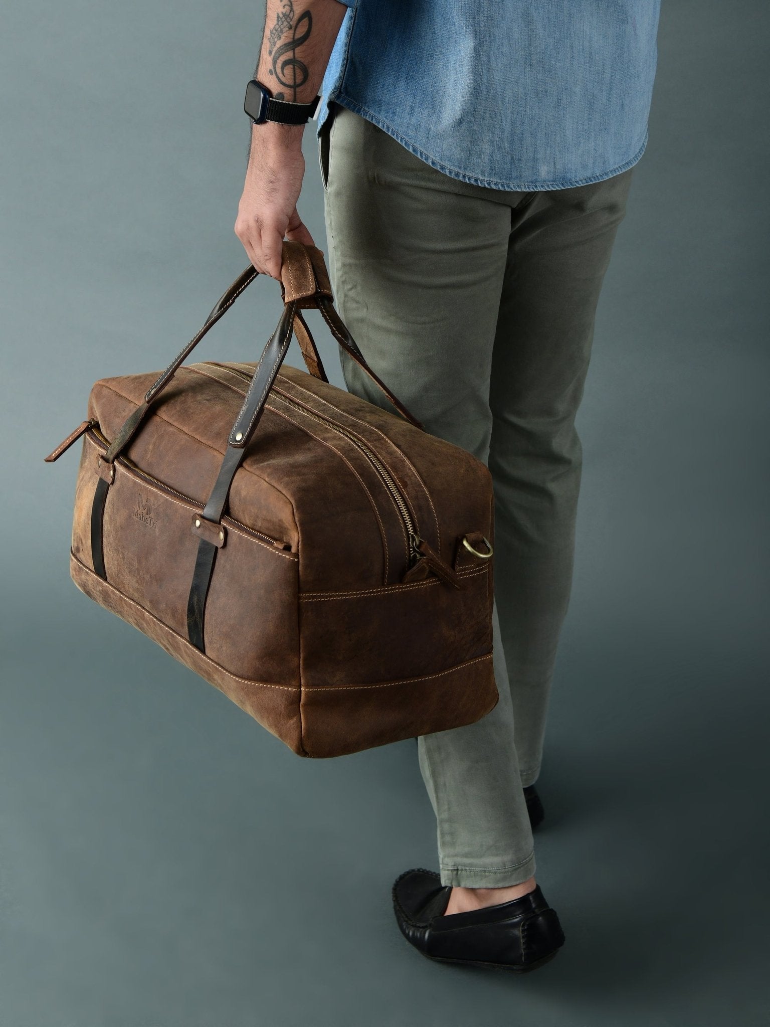 Espresso Elegance Carry on Duffle - Che Cose Belle