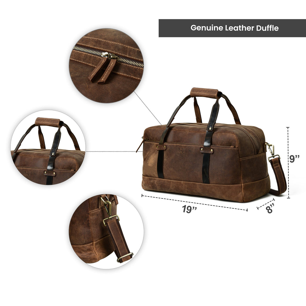 Espresso Elegance Carry on Duffle - Che Cose Belle
