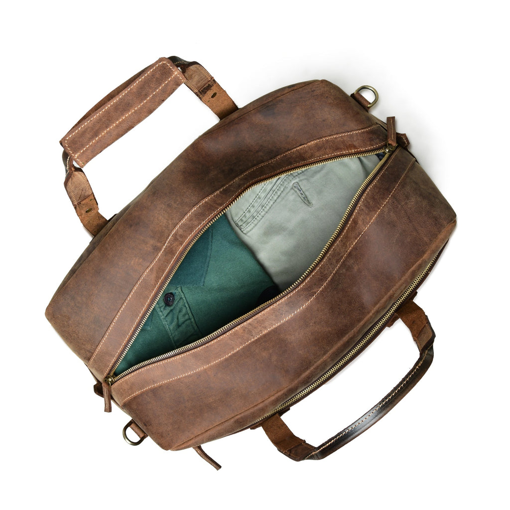 Espresso Elegance Carry on Duffle - Che Cose Belle