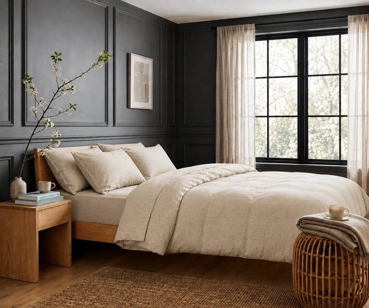 European Linen Duvet Cover Set - Che Cose Belle