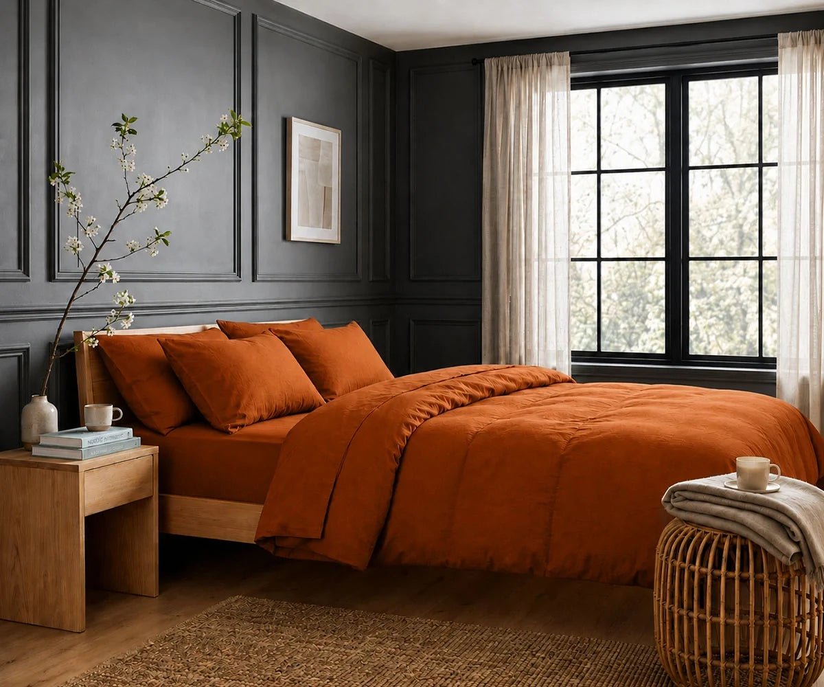 European Linen Duvet Cover Set - Che Cose Belle