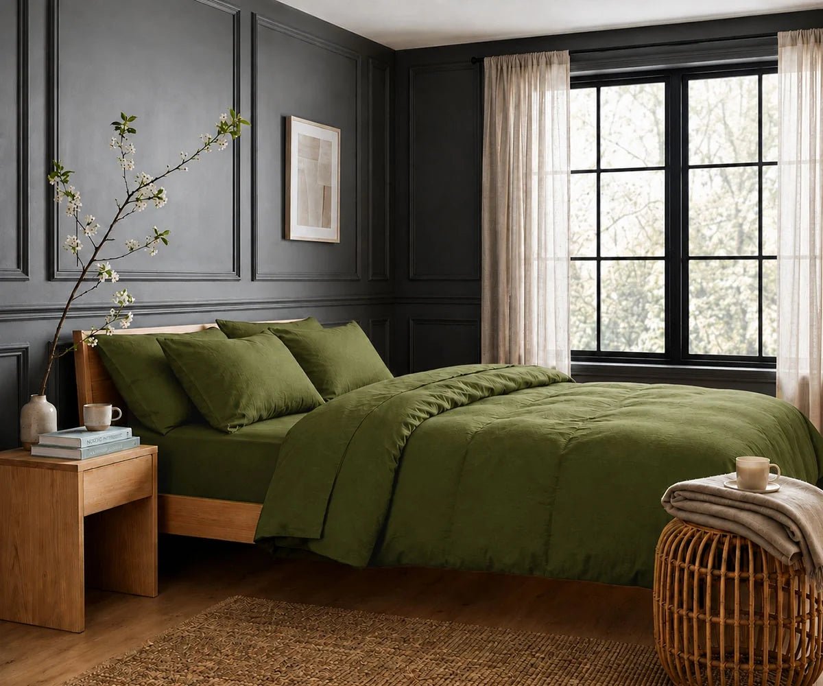 European Linen Duvet Cover Set - Che Cose Belle