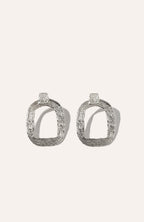 Eva Hoop Earrings - Sterling Silver - Che Cose Belle