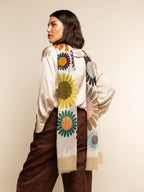 Evelina (yellow) - Soft and lightweight Italian scarf from premium wool - Che Cose Belle