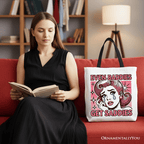 Even Baddies Get Saddies Tote Bag, Retro Crying Girl Pop Art for Stylish and Emotional Women - Che Cose Belle