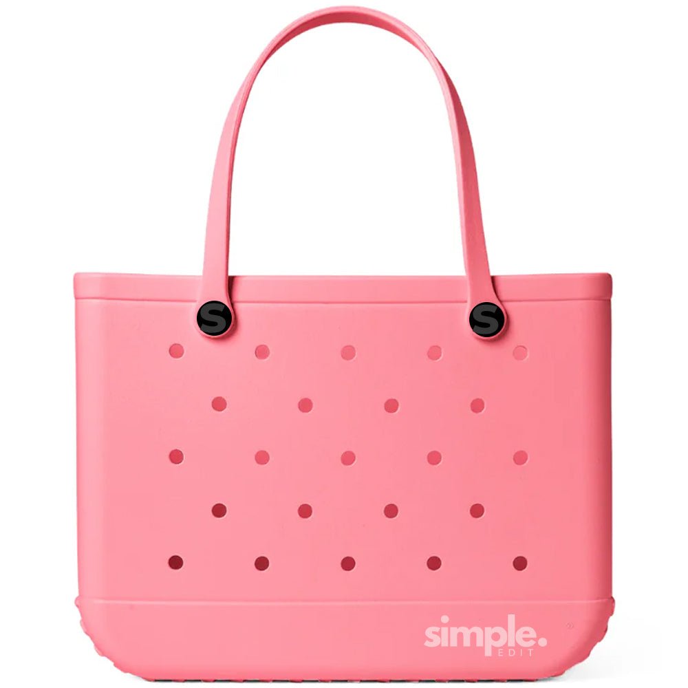 Everyday Extra Large EVA Tote – Pink Lemonade | Waterproof, Lightweight, Sandproof All-Purpose Bag - Che Cose Belle
