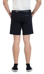 Everyday Stretch Shorts with a Comfortable Built - In Liner - Denim Style - Black - Che Cose Belle
