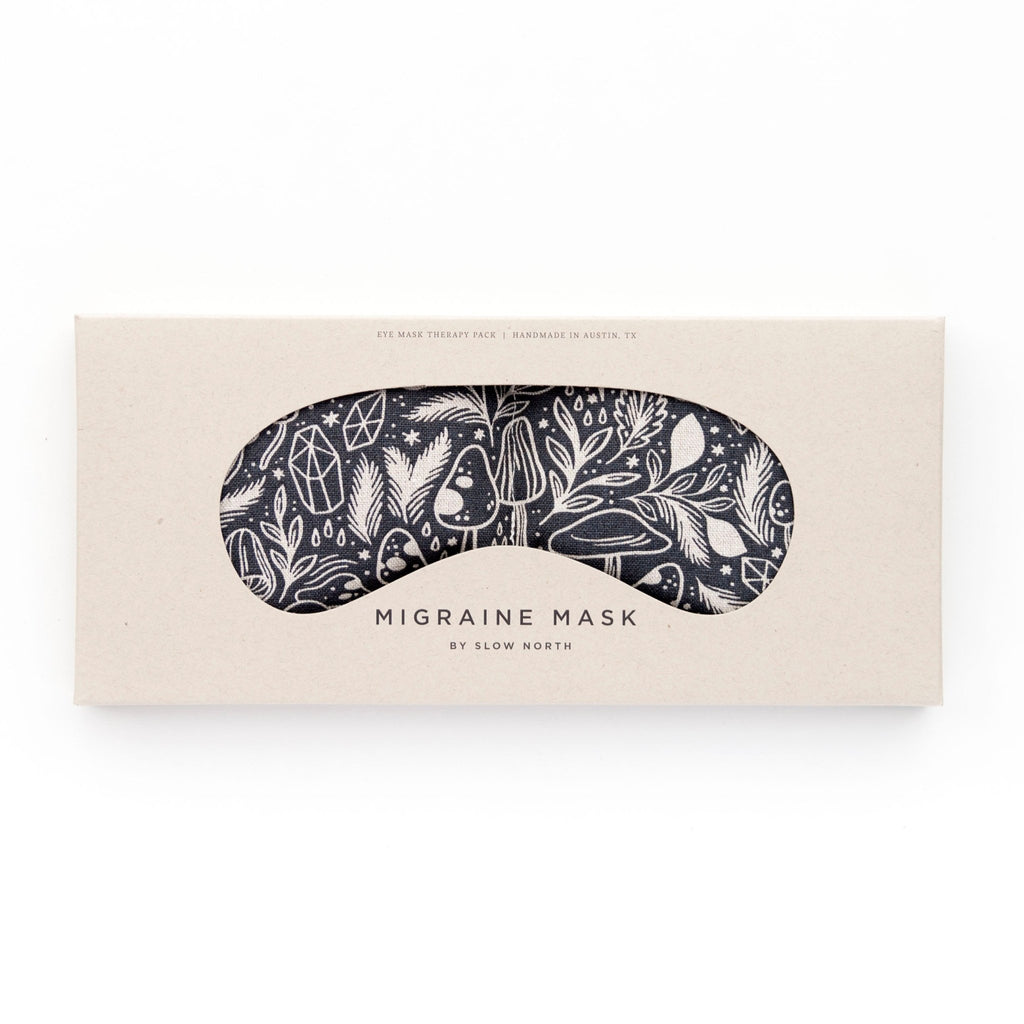 Eye Mask + Neck Wrap Bundle - Mystical Mushroom - Che Cose Belle