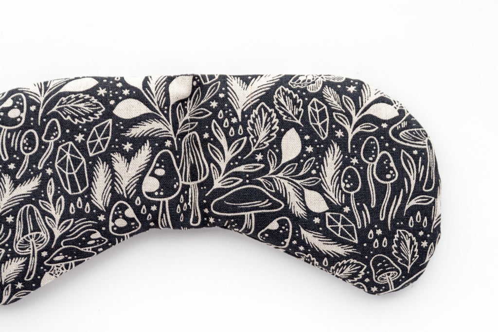 Eye Mask + Neck Wrap Bundle - Mystical Mushroom - Che Cose Belle