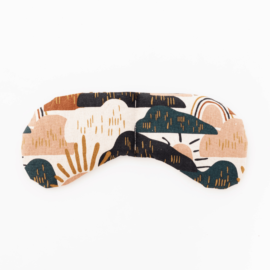 Eye Mask + Neck Wrap Bundle - Rainbow Hill - Che Cose Belle