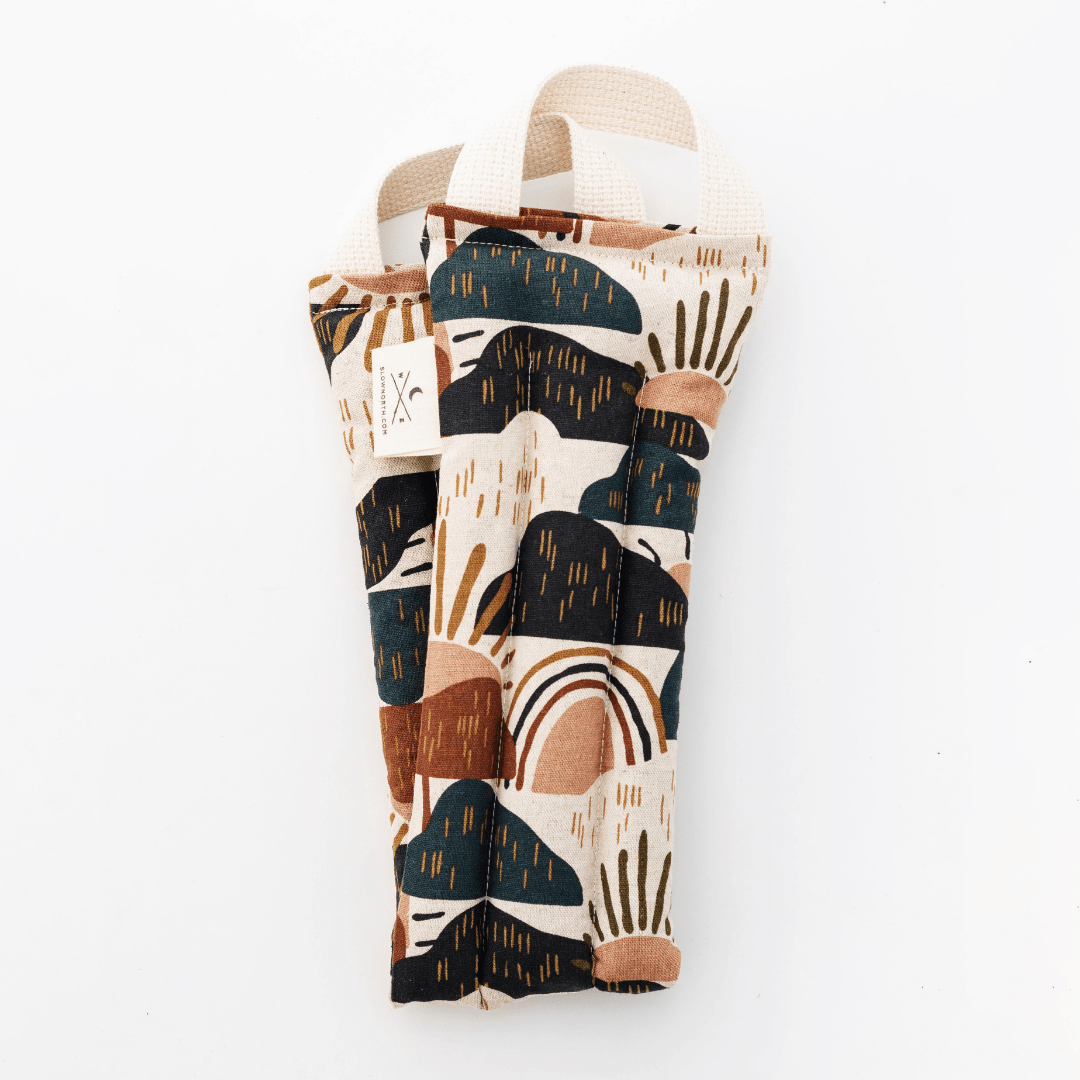 Eye Mask + Neck Wrap Bundle - Rainbow Hill - Che Cose Belle