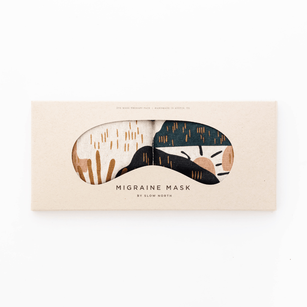 Eye Mask + Neck Wrap Bundle - Rainbow Hill - Che Cose Belle