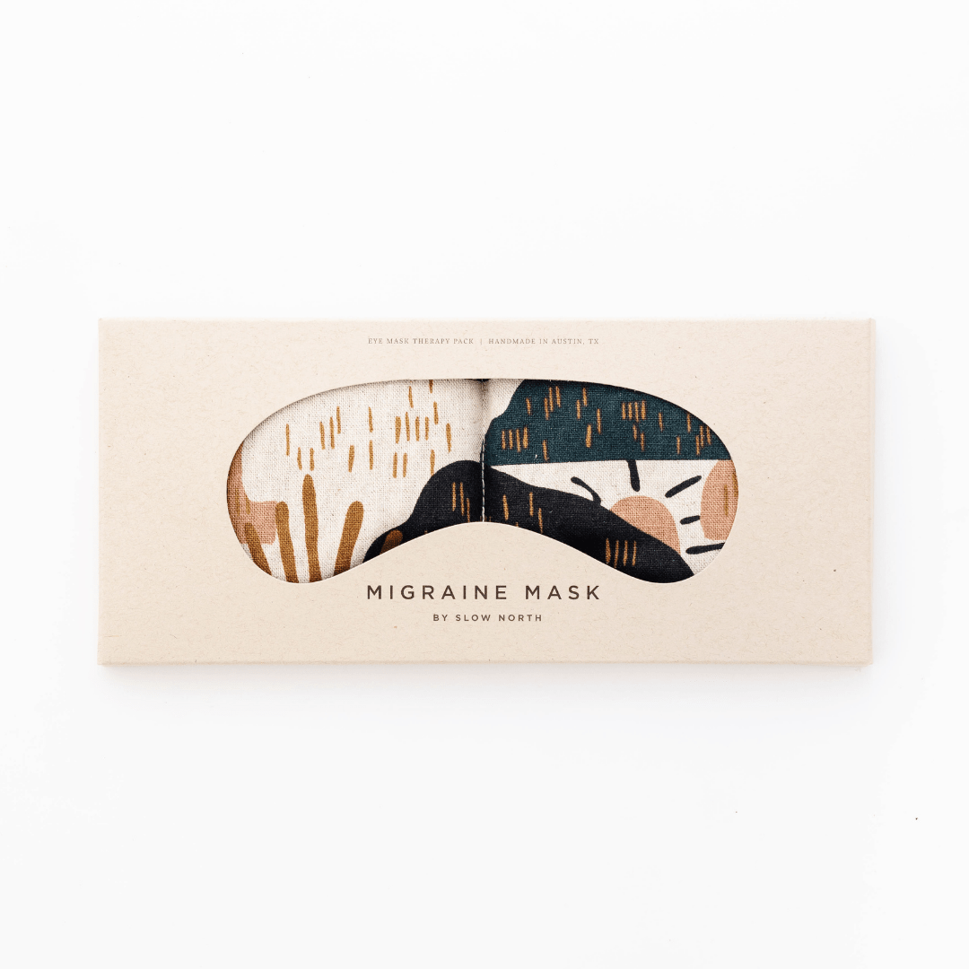 Eye Mask + Neck Wrap Bundle - Rainbow Hill - Che Cose Belle