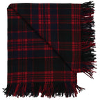 Highland Tartan Tweed Merino Wool Throw - Macdonald