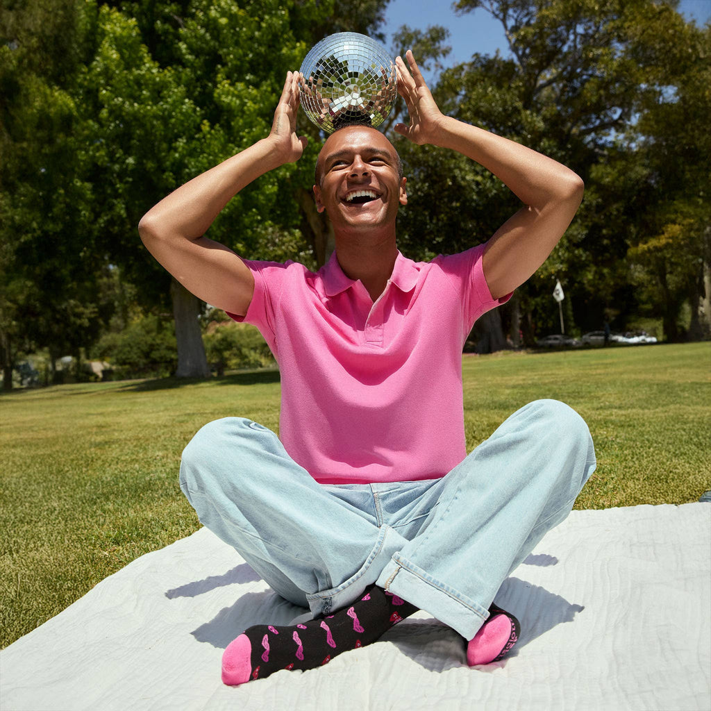 Socks that Save LGBTQ Lives (Black Hearts)