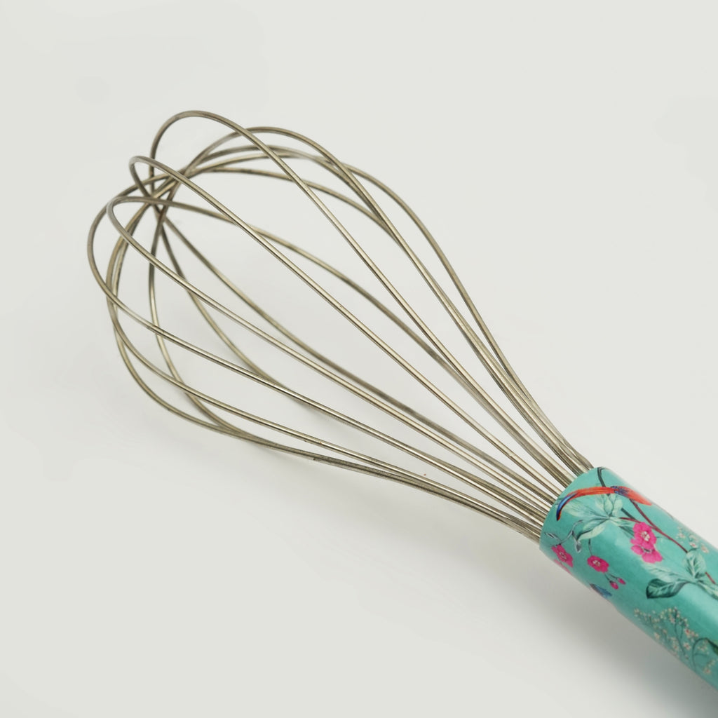 Aqua Flora Bowl & Whisk Set