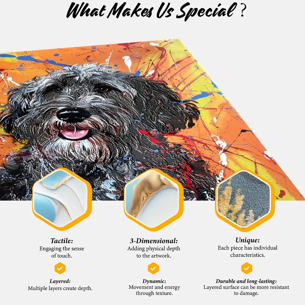 'Party Popper' Special Edition™ Texture Portrait