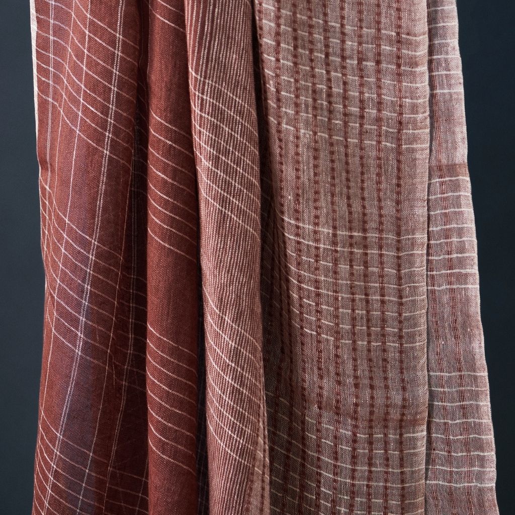 Auro Handwoven Linen Scarf