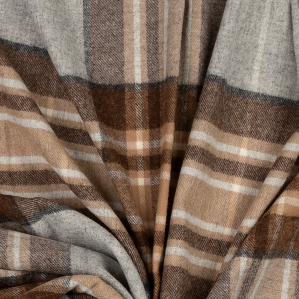 Highland Tweeds Shetland Lambswool Throw - McKellar
