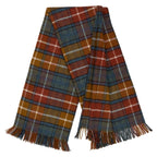 Highland Tweeds Shetland Lambswool Throw - Antique Buchanan