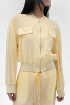 FABIO VOILE JACKET IN BUTTER - Che Cose Belle