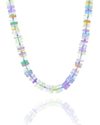 Faceted Gemstone Necklaces - Summer Pastel Mix - Che Cose Belle