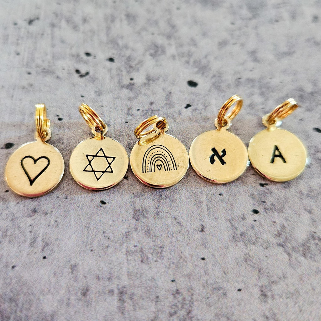 Fageleh Hand Stamped Brass Keychain for LGBTQ - Che Cose Belle