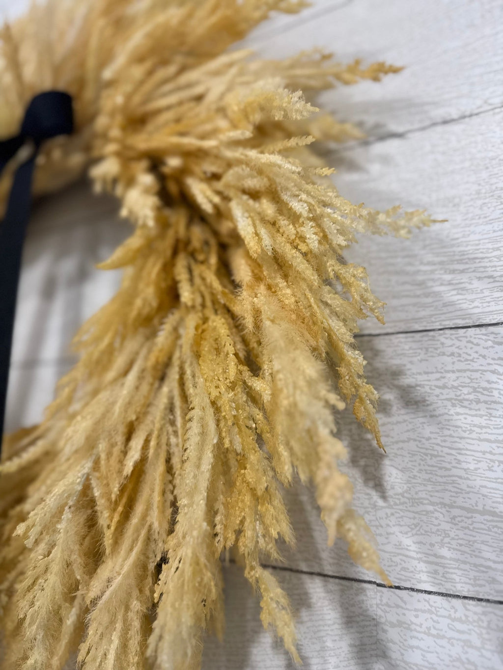 Fall Boho Pampas Wreath - Che Cose Belle