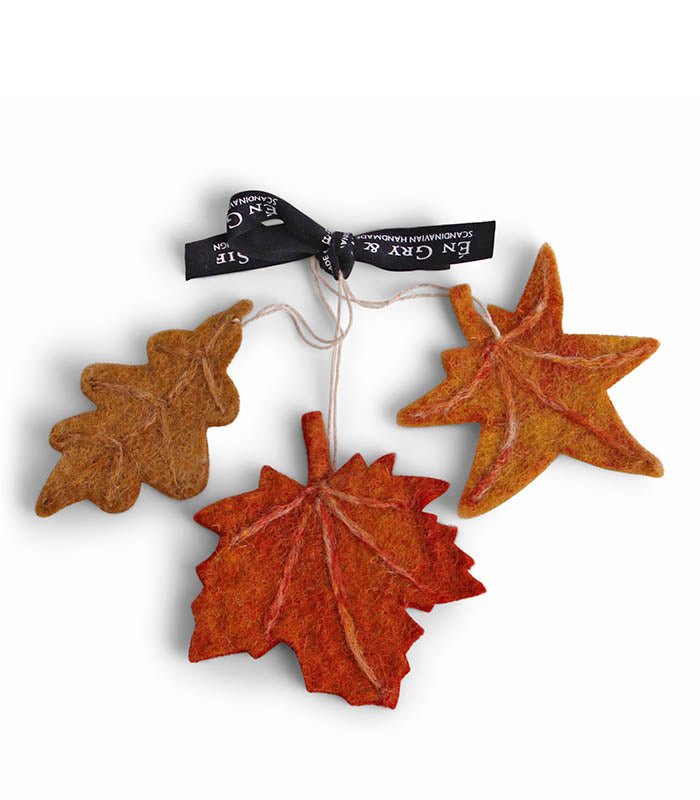 Fall Hanging Decoration - Fall Leaves (Set of 3) - Che Cose Belle