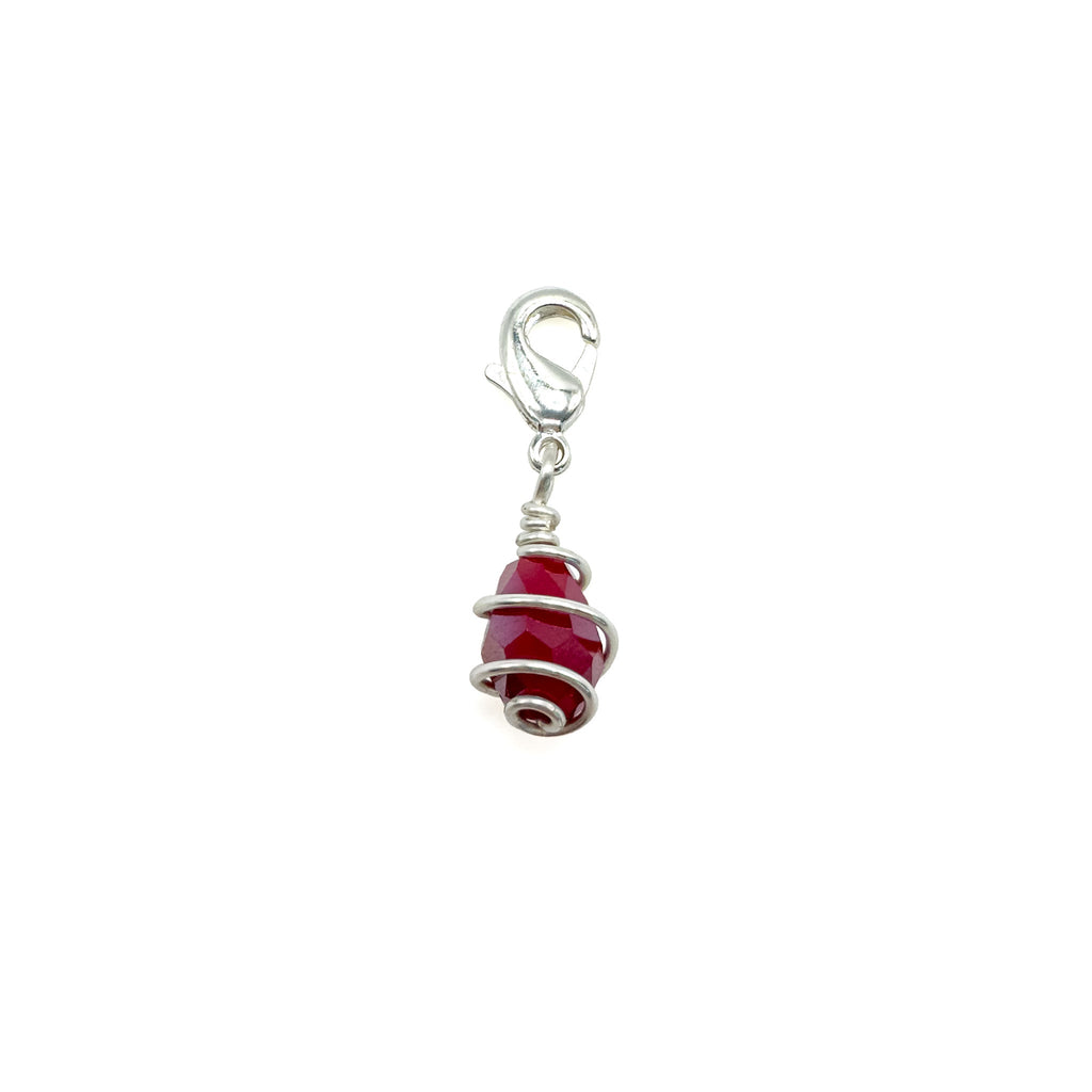 Familia Silver Birthstone Charms - Che Cose Belle