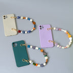 Fashionable Colorful Retro Handmade Wooden Chain Short Handbag Carrying Chain - Che Cose Belle