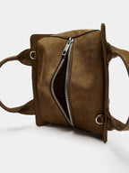 Fashionable Rivet-Embellished Commuter Handbag In A Punk Style - Che Cose Belle
