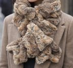 faux fur scarf - Che Cose Belle