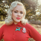 Fawna Fir Top Leaping Reindeer Brooch by Johanna Parker x Lipstick & Chrome