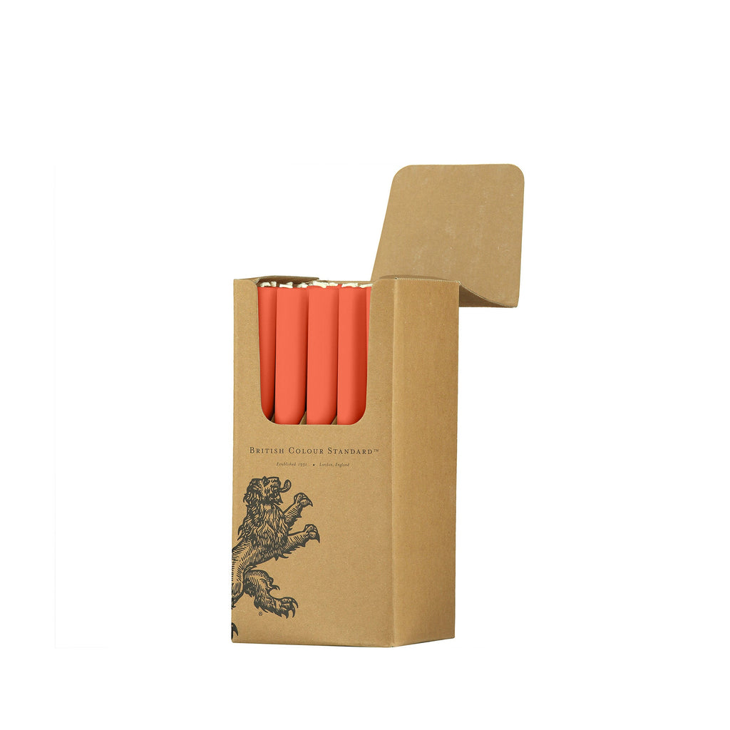 S/25 Rust Dinner Candles