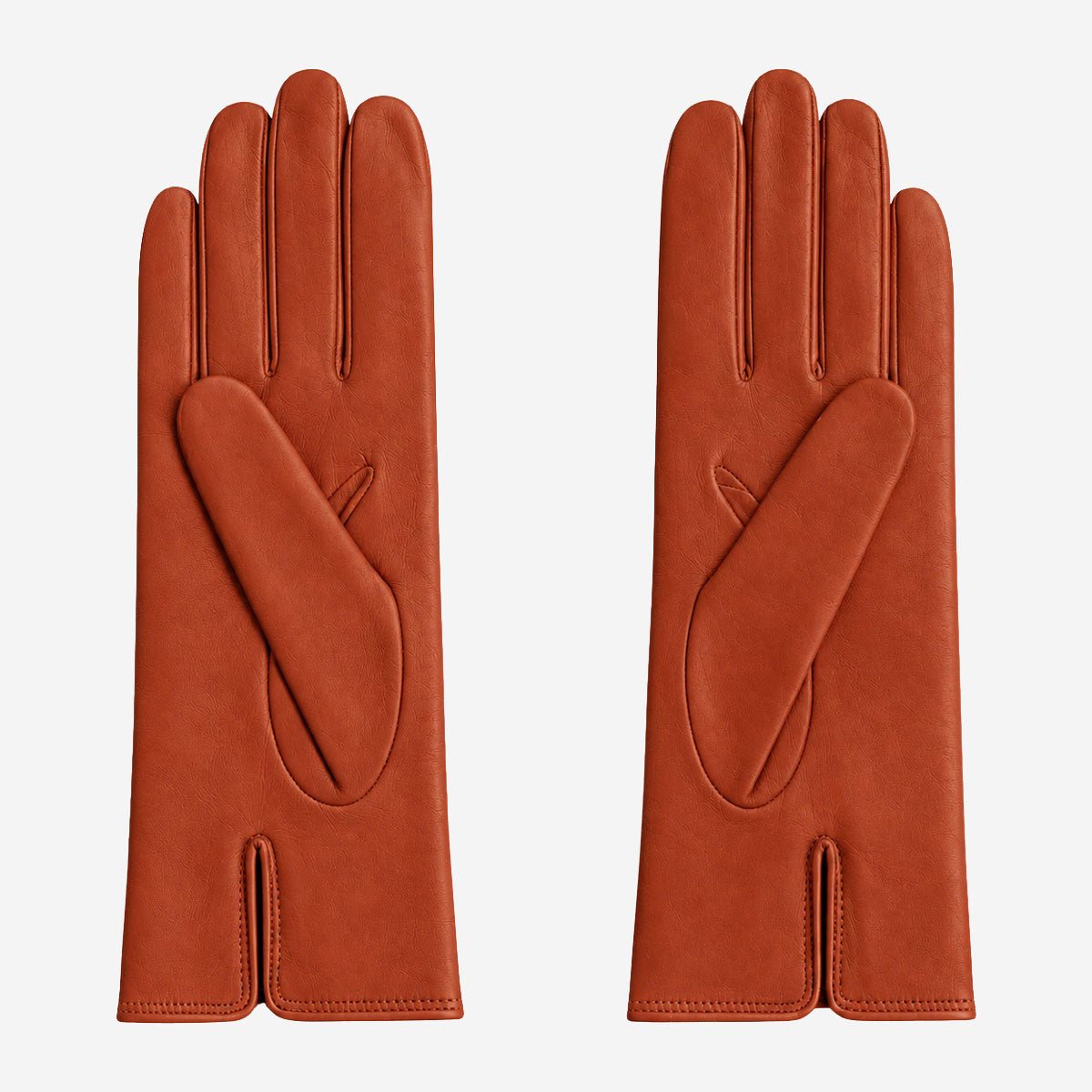 FC04 (cognac) - Women's Italian cashmere lined leather gloves - Che Cose Belle