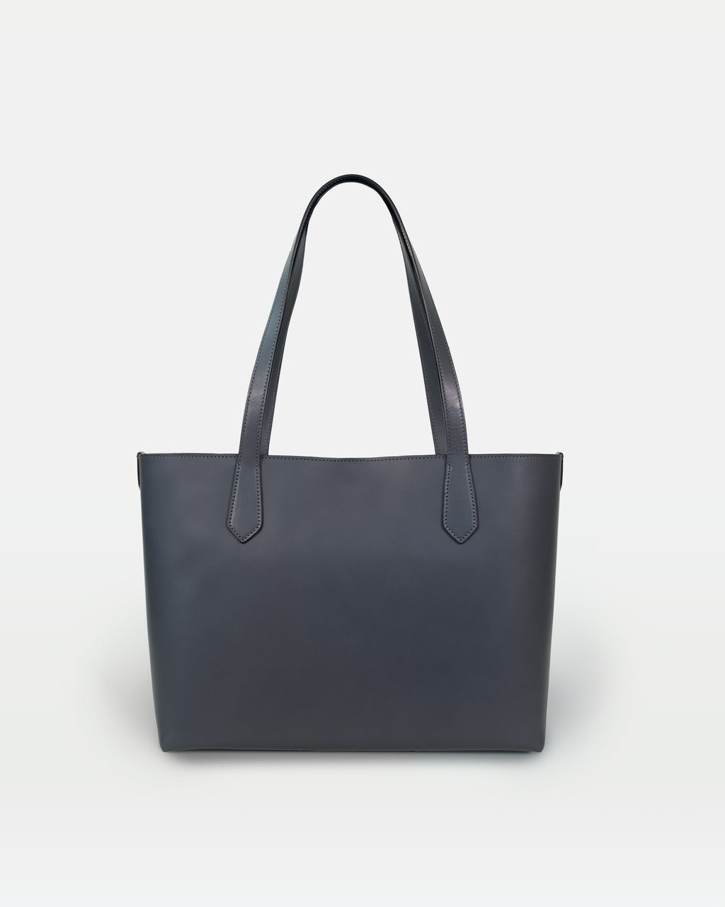 Elba medium size structured tote in vegetable-tanned leather