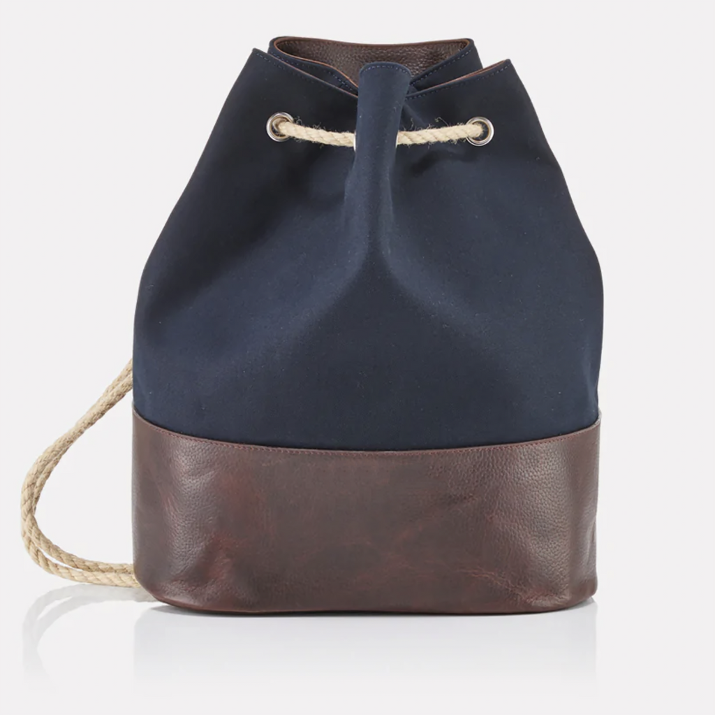 WANDERLUST Canvas Duffle Bag ~ Classic Navy