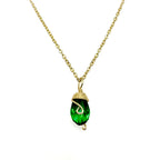 Gold Birthstone necklace