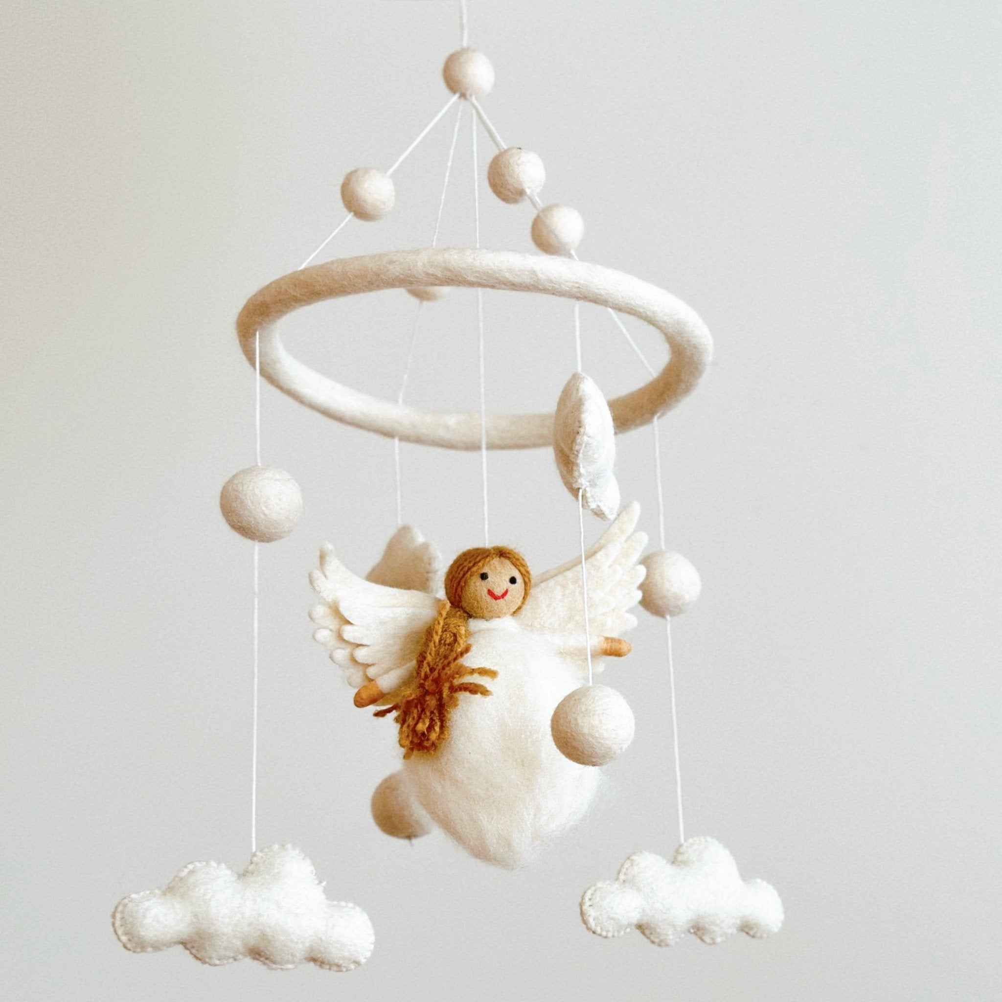 Felt Angel Baby Mobile - Che Cose Belle