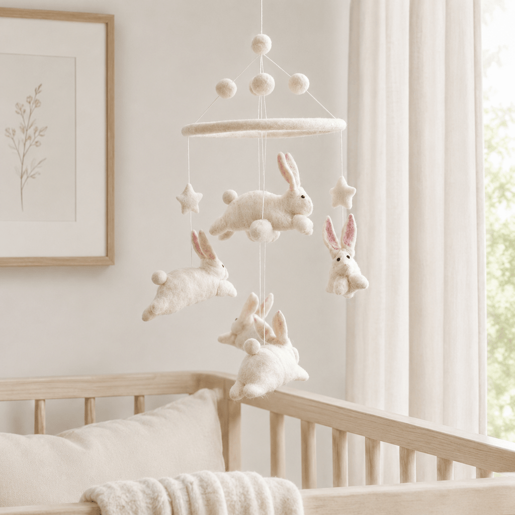 Felt Baby Mobile - Bunnies - Che Cose Belle
