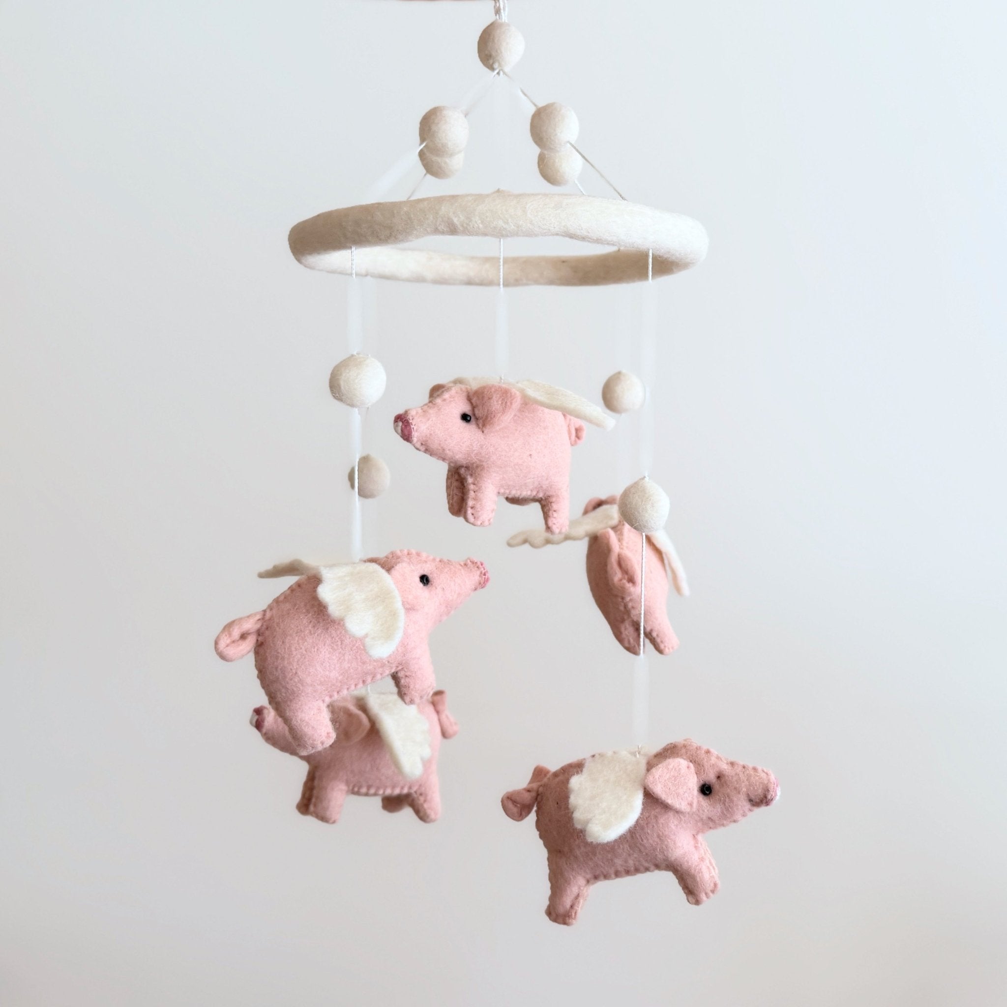 Felt Baby Mobile - Flying Pig - Che Cose Belle