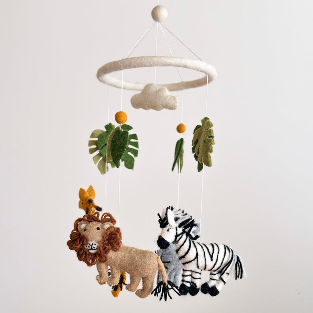 Felt Baby Mobile - Safari Jungle - Che Cose Belle